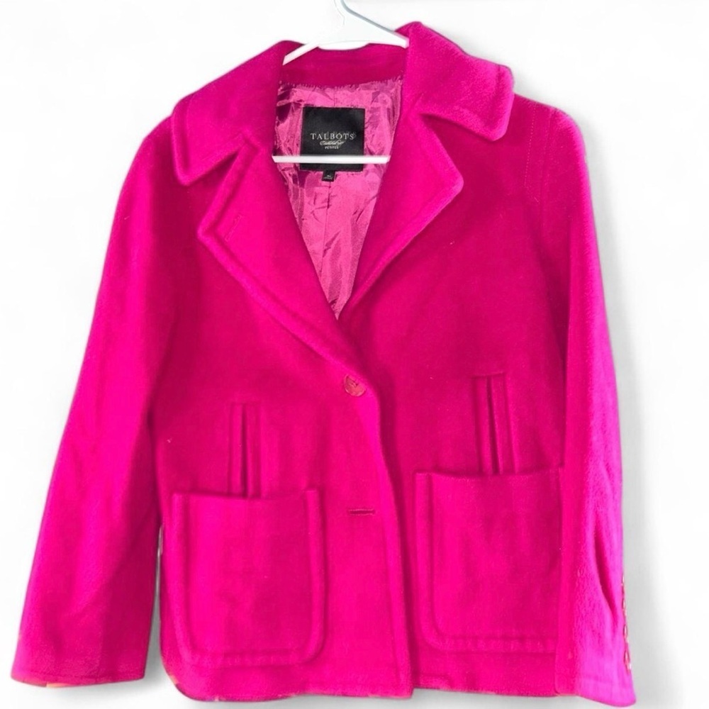 Talbots Women's Fuchsia Blazer